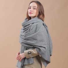 Шарф в клетку Shein