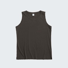 Мужская майка с оригинальной отделкой Shein