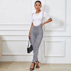 Комбинезон в клетку Shein