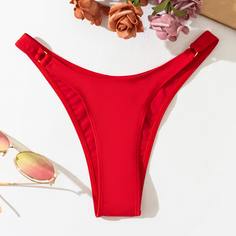 Плавки с высоким вырезом Shein