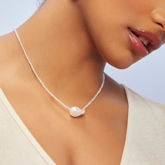 Ожерелье с искусственным жемчугом Shein