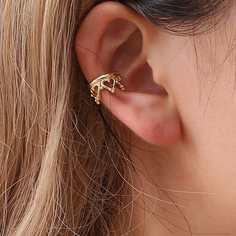 Серьги с подвеской корона 1 шт Shein