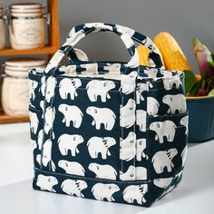 Сумка для ланчей с принтом "медведь Shein