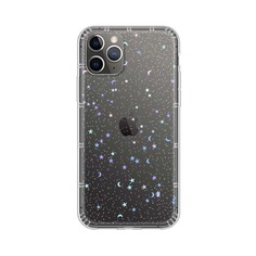 1шт прозрачный чехол для iPhone с принтом Shein