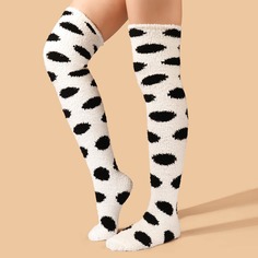 Длинные носки в горошек Shein