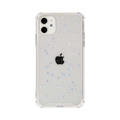 Прозрачный чехол для iPhone с узором луны Shein