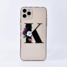 Прозрачный чехол для iPhone с текстовым принтом Shein
