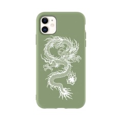 Чехол для iPhone с узором китайского дракона Shein