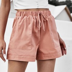 Широкие шорты с узлом Shein