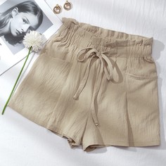 Карман Одноцветный Повседневный Шорты Shein