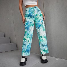 Карман тай дай Повседневный Брюки Shein