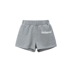 буква Повседневный Шорты для девочек Shein