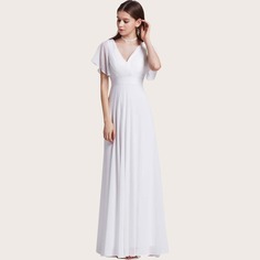 Шифоновое платье со сборками Shein