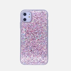 Блестящий чехол для iPhone 1шт Shein