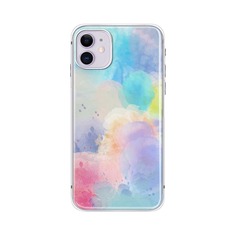 1шт контрастный чехол для iPhone Shein