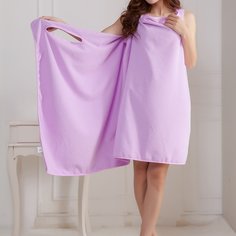 Однотонное носимое банное полотенце 1шт Shein