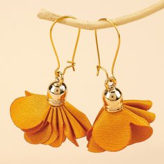 Серьги-подвески с декором цветка Shein