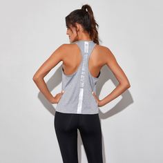 Лозунг Спортивные футболки Shein