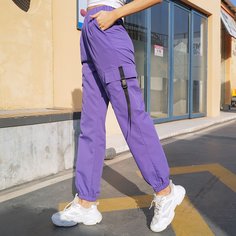 Карман Повседневный Брюки Shein