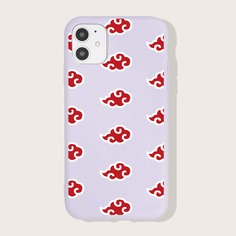 Чехол для iPhone с облачным рисунком Shein