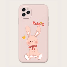 Чехол для iPhone с мультипликационным кроликом Shein