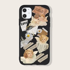 Чехол для iPhone с рисунком ангела Shein