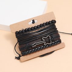 Мужской браслет с подвеской 4шт Shein