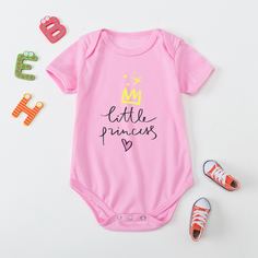 Боди с текстовым принтом для девочек Shein
