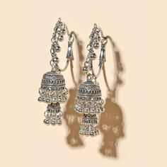 Серьги-подвески Jhumka с круглыми шариками Shein