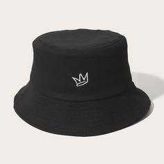 Мужская шляпа с принтом короны Shein