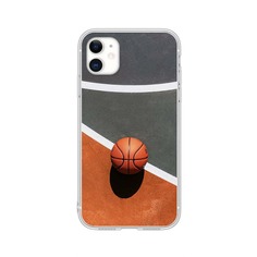 Чехол для iPhone с узором баскетбола Shein