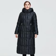 Astrid ватное пальто размера плюс на молнии с капюшоном и карманом Shein