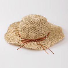 Широкополая шляпа от солнца с бантом Shein