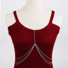 Многослойная цепочка для тела Shein