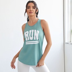 буква Спортивные футболки Shein