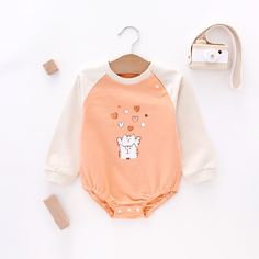 Боди с оригинальным принтом для девочек Shein