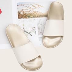 Минималистичные шлепанцы Shein