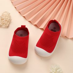 Дышащие кроссовки без шнурков для девочек Shein