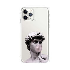 1шт чехол для iPhone с принтом Shein