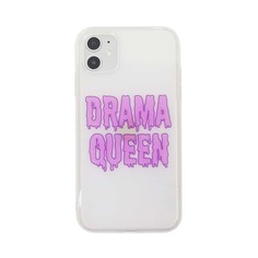 Чехол для iPhone с текстовым принтом 1шт Shein