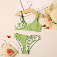 Тропический Бохо Купальники для девочек Shein