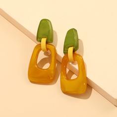 Геометрические серьги-подвески Shein