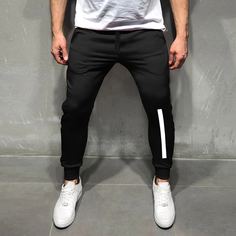 на кулиске Мужские Спортивные Брюки Shein