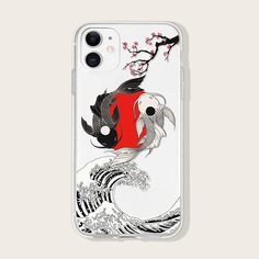 Чехол для iPhone с рыбным принтом Shein