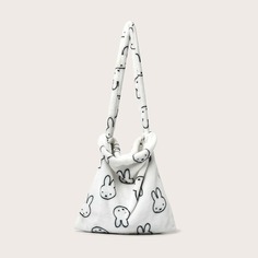 Сумка через плечо с мультипликационным рисунком Shein