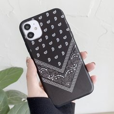 Чехол для iPhone с принтом пейсли Shein