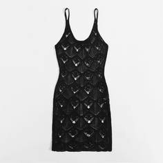 Вязаная накидка с разрезом Shein