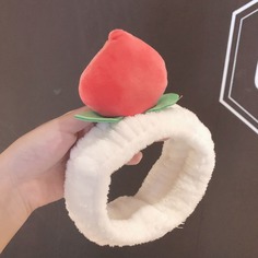 Повязка на голову для ванны с персиковым декором Shein