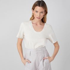Футболка из 100% хлопка Shein