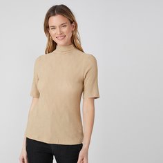 Топ с воротником-стойкой Shein